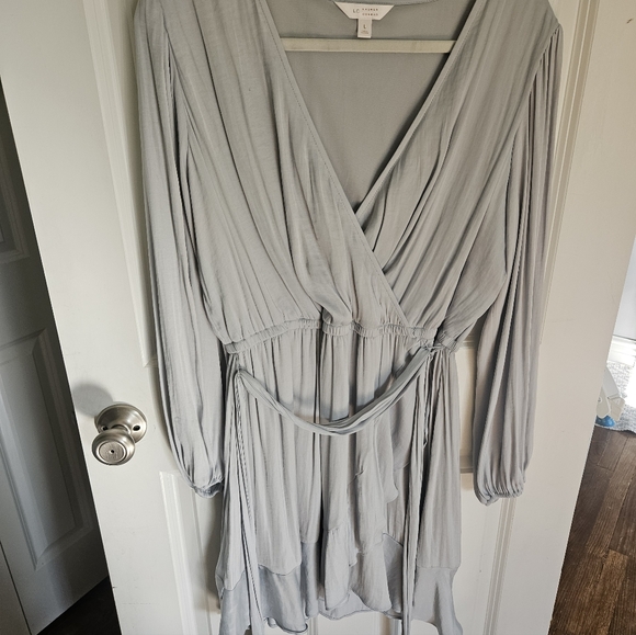 Lc Conrad Wrap Long Sleeve Dress - Picture 5 of 6